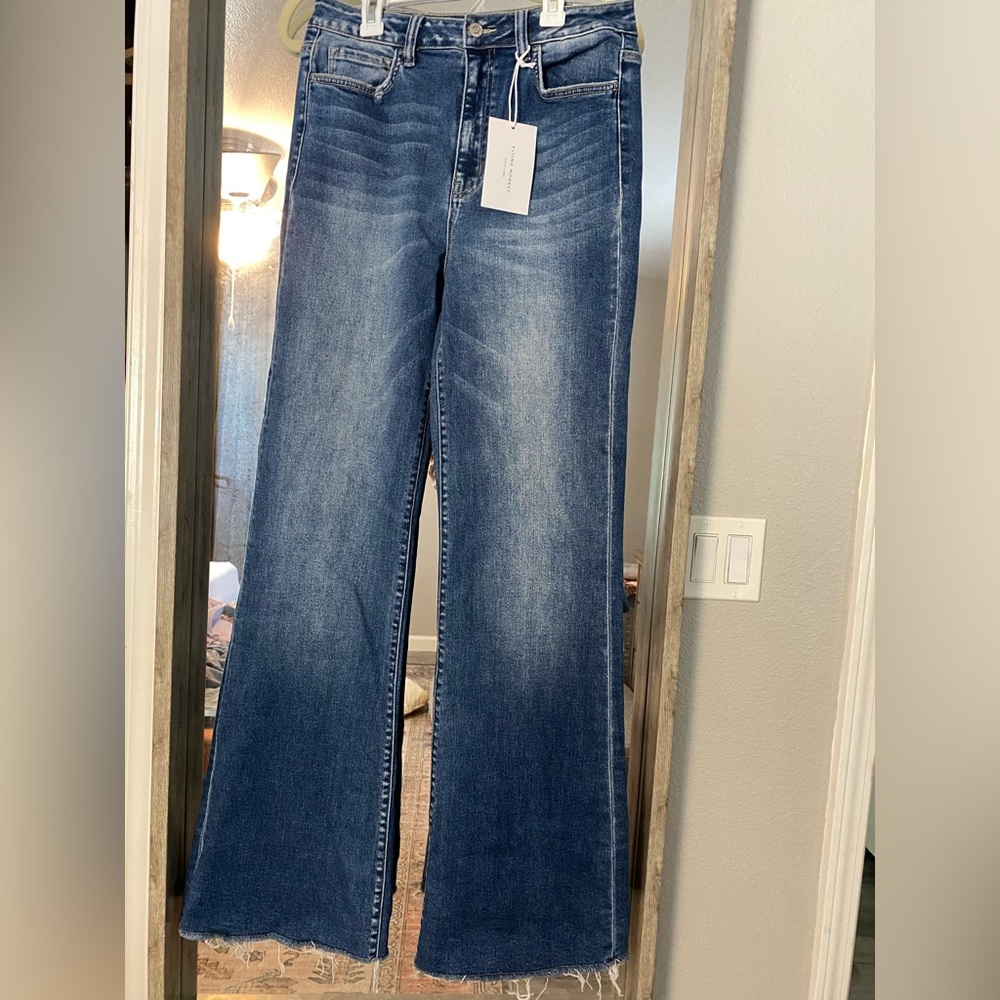 Flying Monkey Flared Denim Jeans size 29